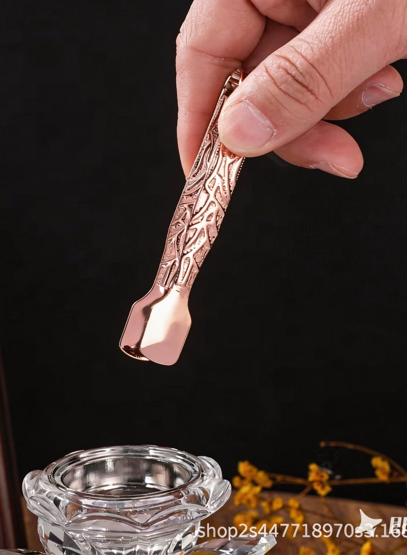 BenQuand 3Pcs Metal Incense Burner Tongs/3 Colour Metal Incense Cone Tong,Specially Designed for Handle Incense - Image 3
